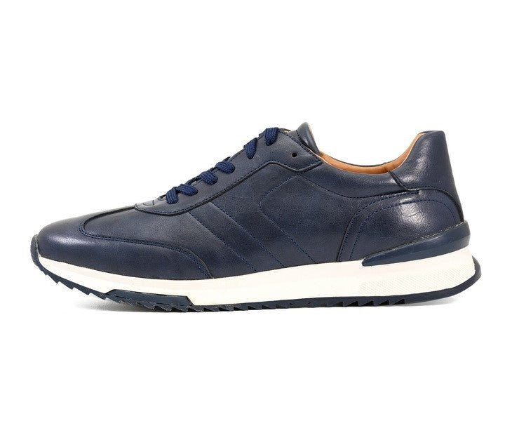 Dark blue casual fashion shoes