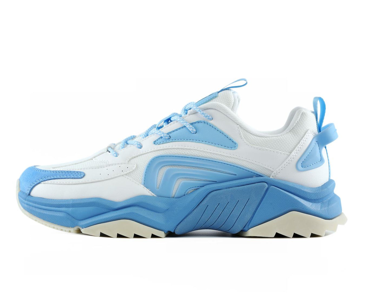 Mazino Heat sky blue sneakers side