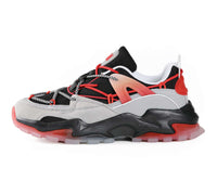 Mazino Lux mens red and black sneakers