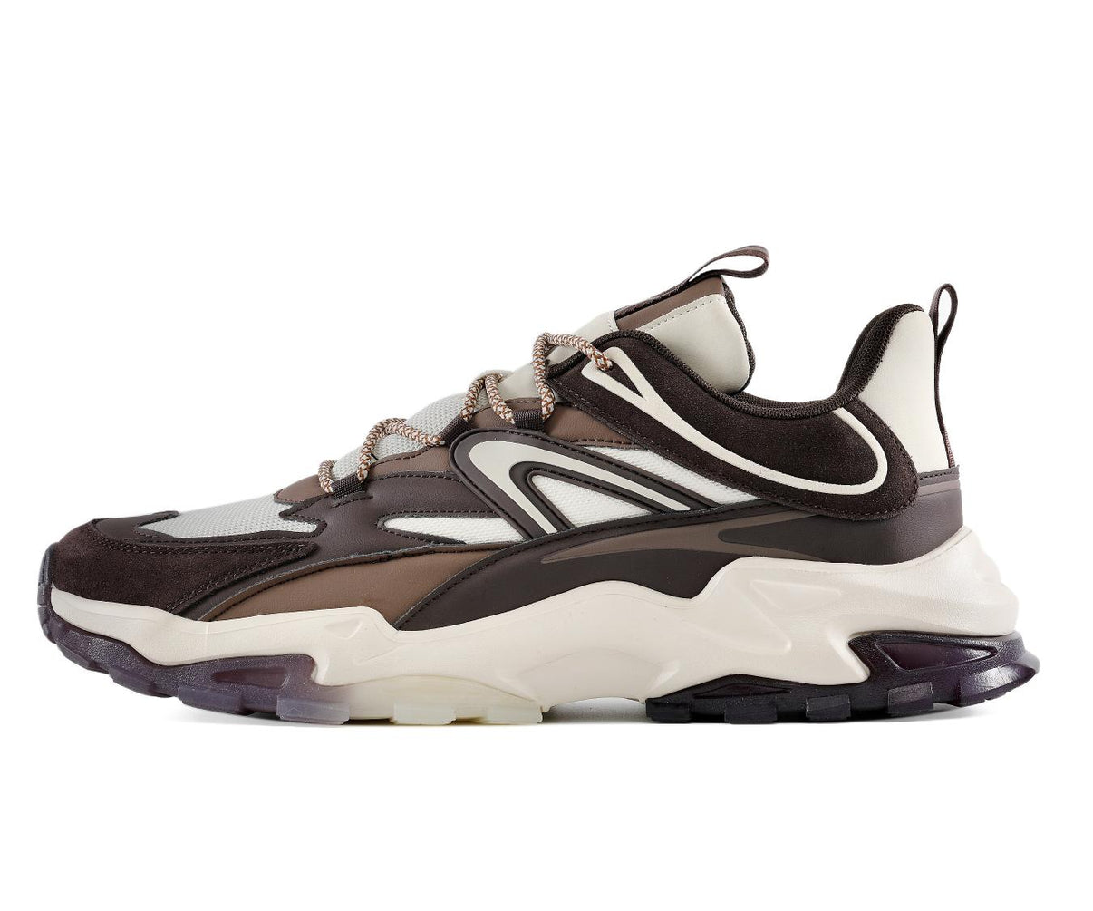 Mazino Orbit taupe sneakers side