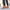 orange and green sneakers