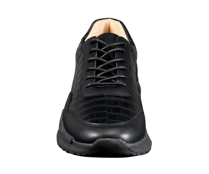 Mazino Hank black fashion sneakers front