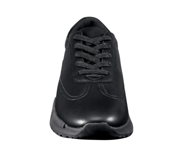 Mazino Hyrax all black sneakers front