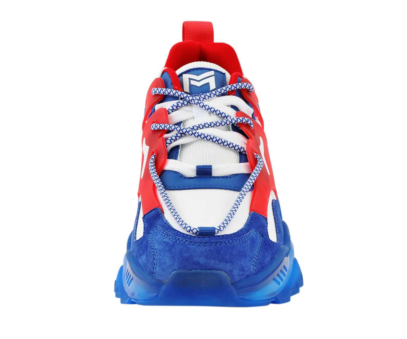 Mazino Arctic 2 red and blue sneakers front