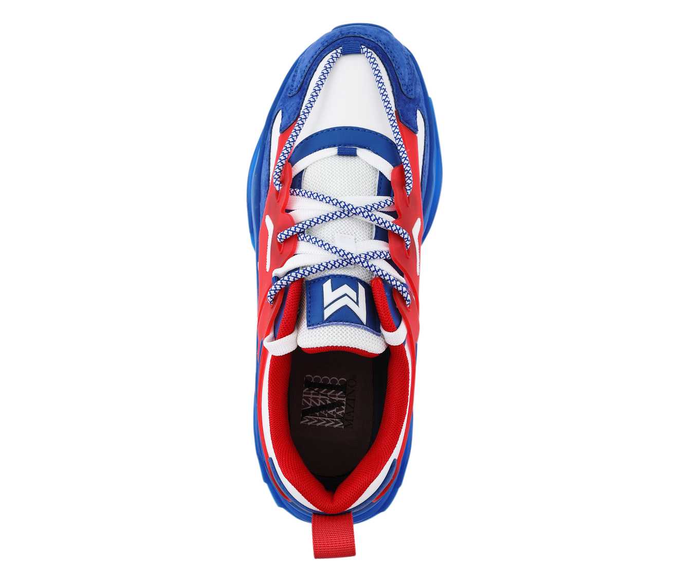 Mazino Arctic 2 red and blue sneakers top