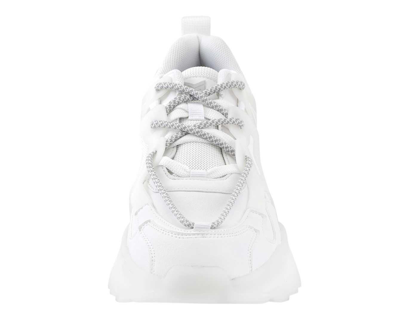 Mazino Arctic 2 white chunky sneakers front