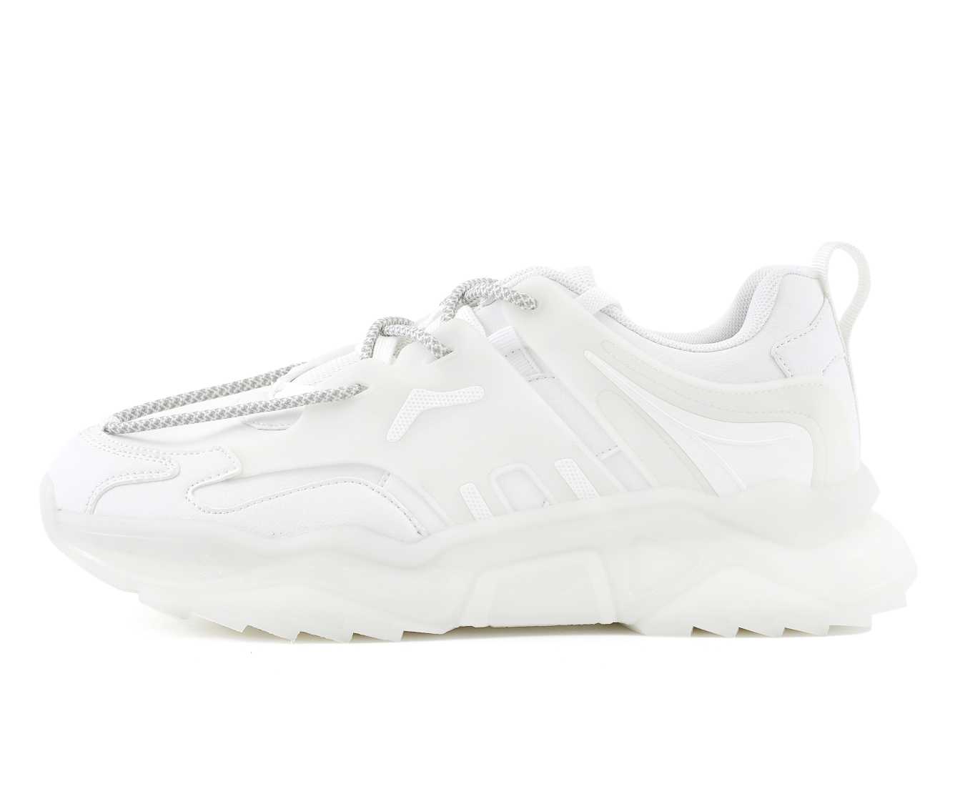 Mazino Arctic 2 white chunky sneakers side