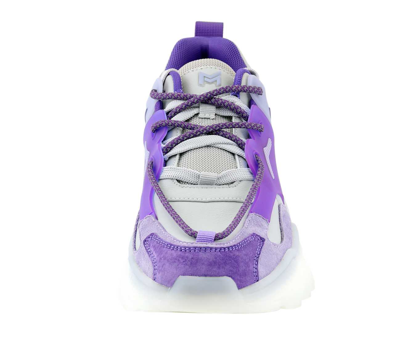 Mazino Arctic mens lavender sneakers front