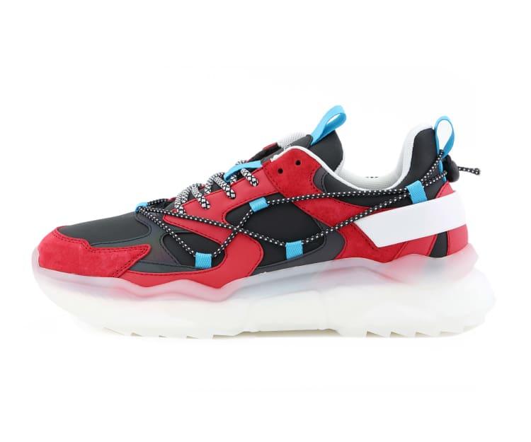 Mazino Dynamite red chunky sneakers side