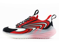Mazino Krypton red fashion sneakers side