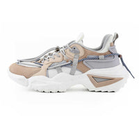 Mazino Oasis taupe chunky sneakers