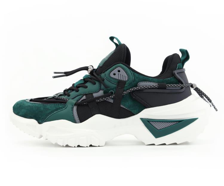Mazino Oasis chunky green sneakers